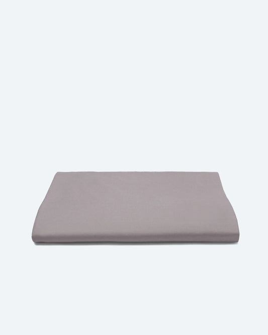 Fitted Sheet Calm Grey Cotton Percale