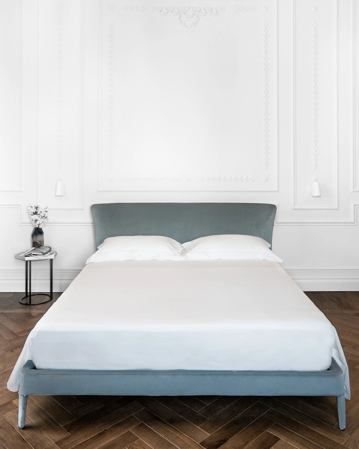 Pillow Case Duo Crisp White Cotton Sateen