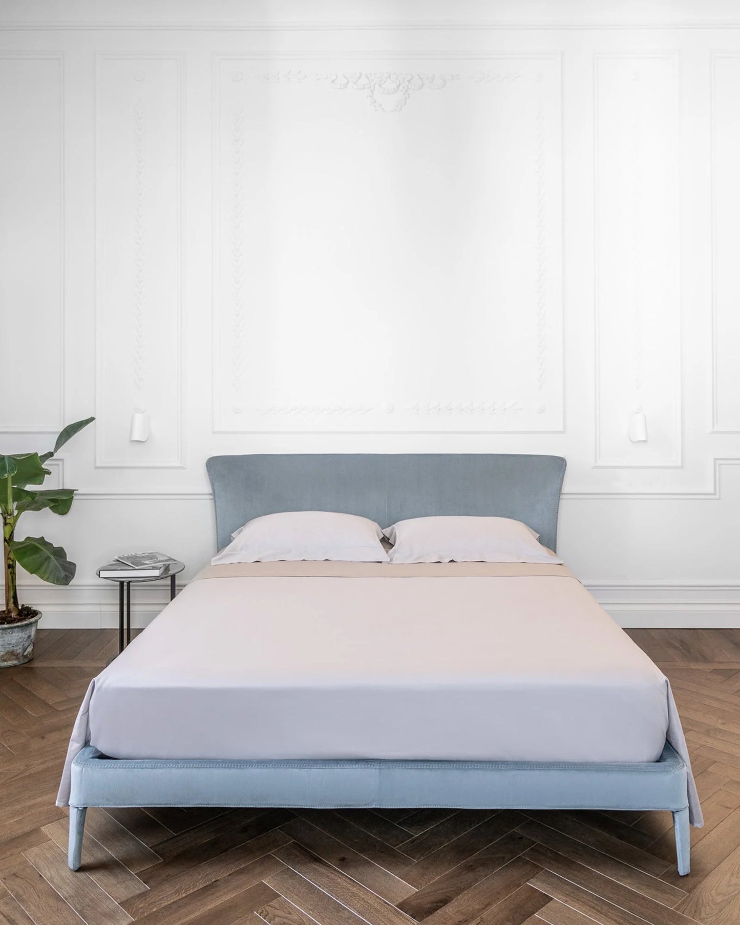 Pillow Case Duo Neutral Taupe Cotton Sateen