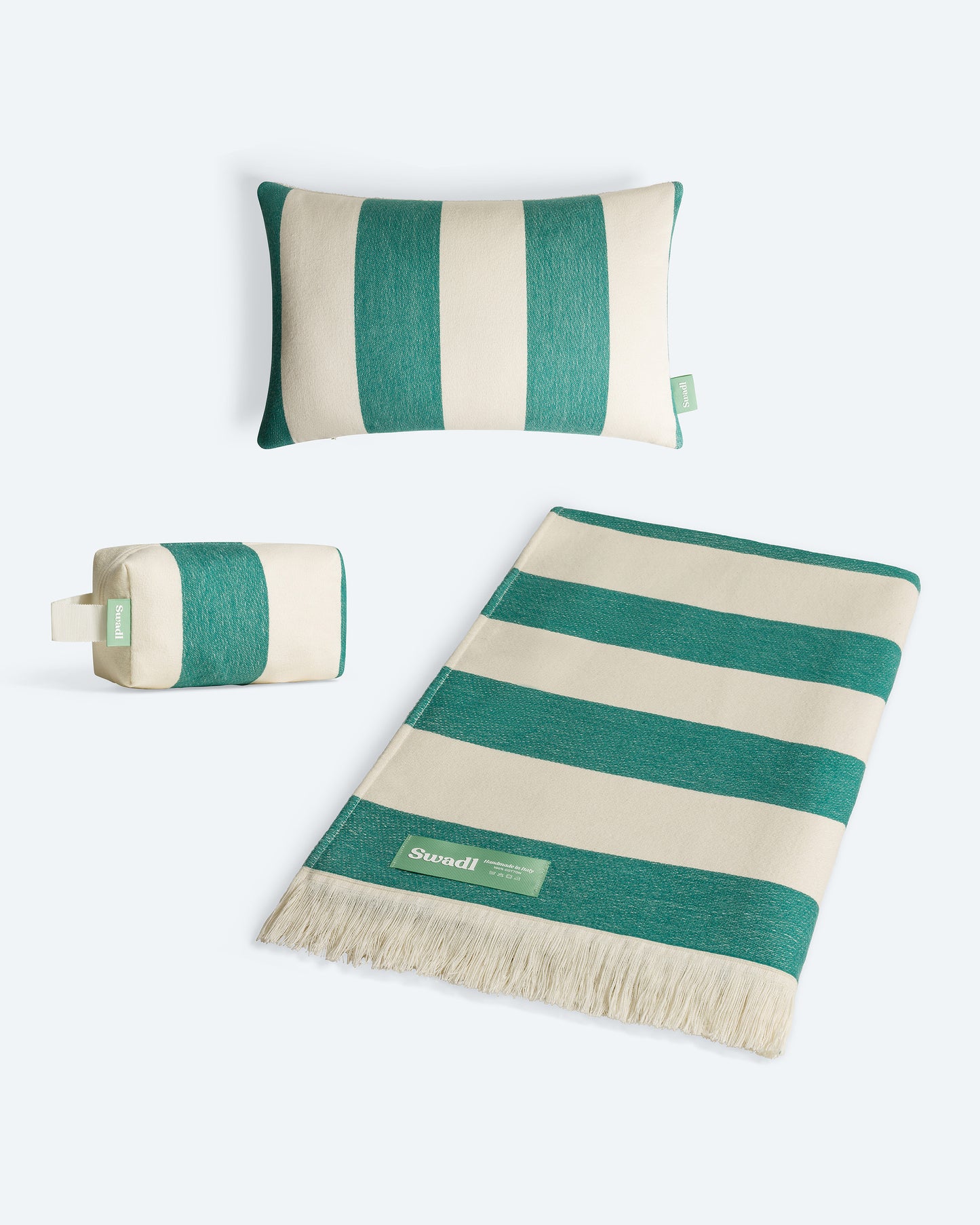 Ready Beach Set Pine Green Capsule Mediterraneo