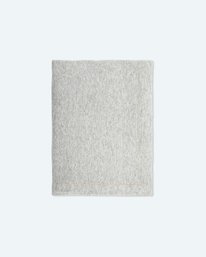 Coperta Eco-Cachemire Grigio Fosco