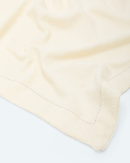 Blanket Eco-Cashmere Almond Cream