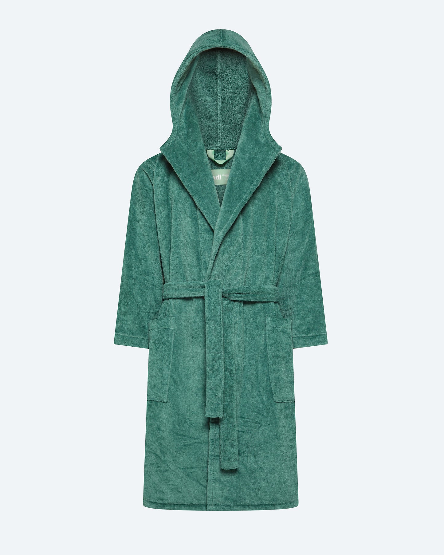Accappatoio con Cappuccio Buongiorno Verde Pino Unisex