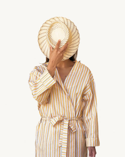 Vestaglia Easy Summer 24/7 Giallo Golden Hour. Unisex.