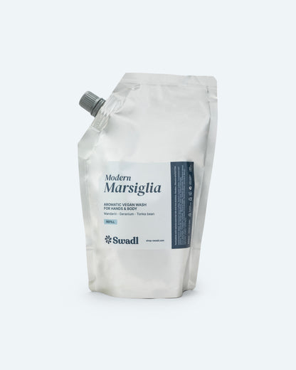 Refill Modern Marsiglia Vegan Liquid Soap for Hands and Body