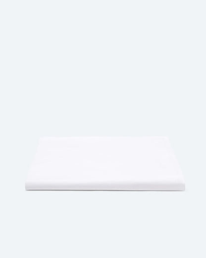 Fitted Sheet Crisp White Cotton Percale