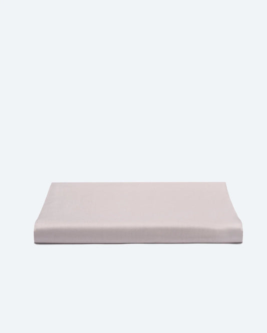 Fitted Sheet Neutral Taupe Cotton Percale