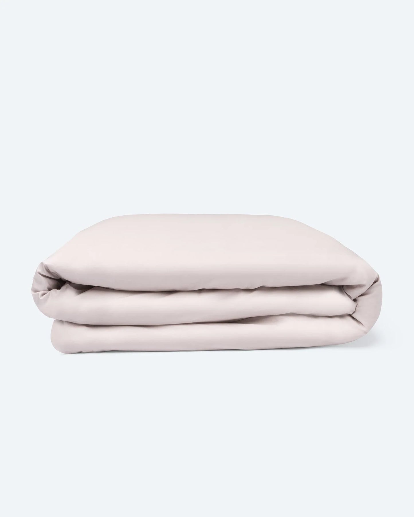 Duvet Cover Neutral Taupe Cotton Percale