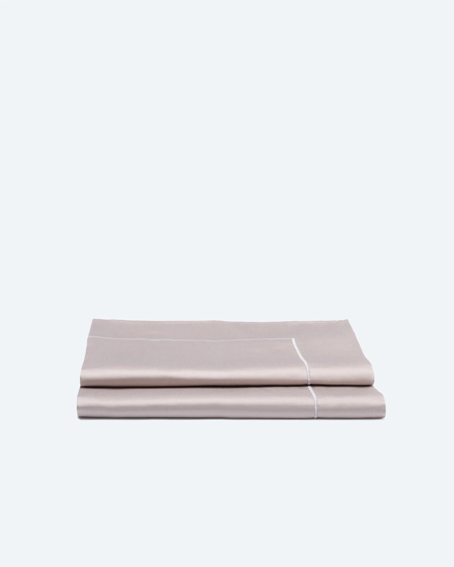 Pillow Case Neutral Taupe Cotton Sateen